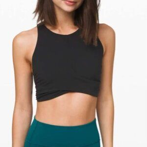 Lululemon Black Always Aligned 2 Black Bra
